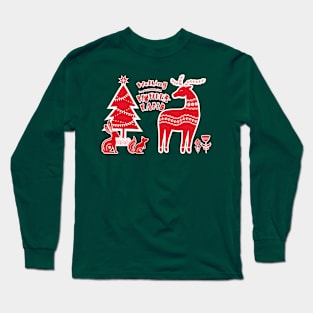 Walking in a Scandinavian Wonderland Long Sleeve T-Shirt